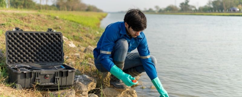 Testing Water Quality - to improve pollution levels