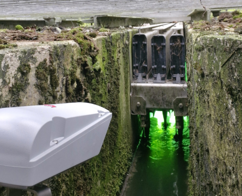 Meteor Remote Camera Monitors UV Disinfection at Welsh Water Wastewater Works